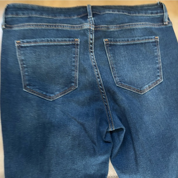 Old Navy Dark Wash Denim Pants - Picture 2 of 3